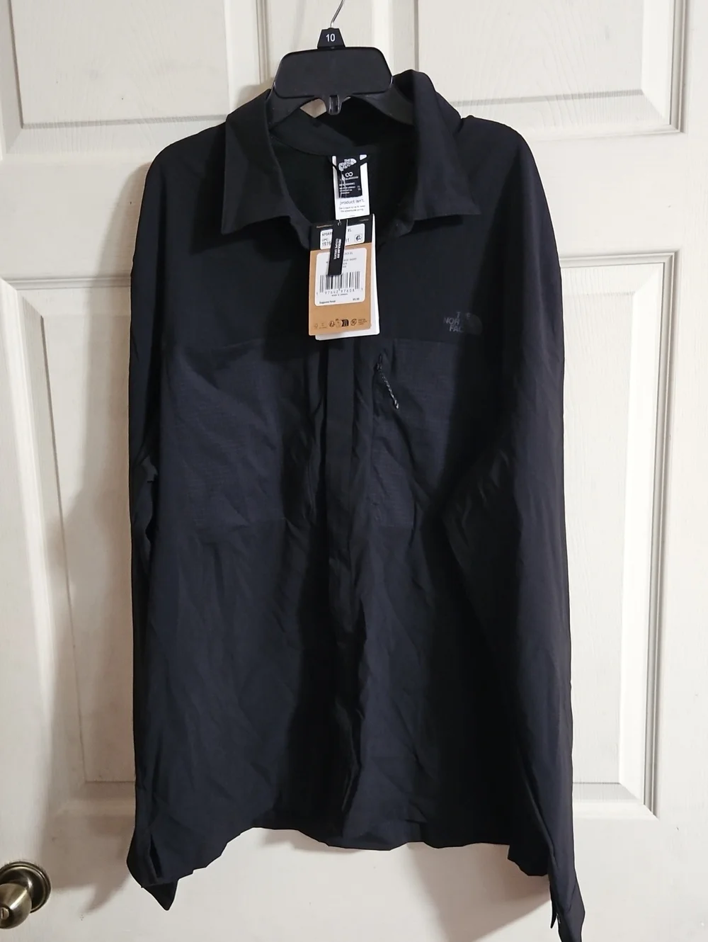 The North Face Men’s Lightrange Long Sleeve Shirt: BLACK: NEW WITH TAGS: SIZE XL